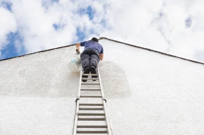 Peinture extérieure à Alluyes — façades et ravalement